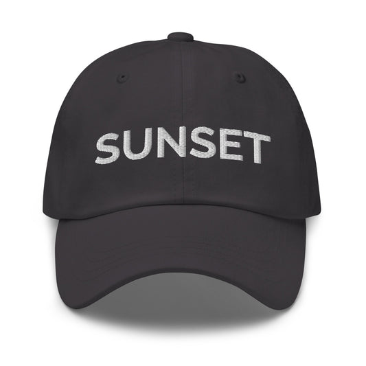 Sunset Hat - Dark Grey