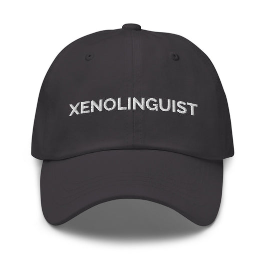 Xenolinguist Hat - Dark Grey