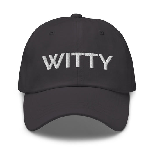 Witty Hat - Dark Grey