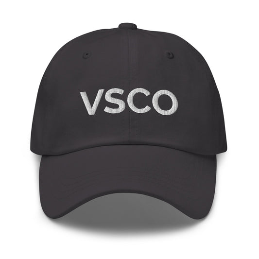 VSCO Hat - Dark Grey
