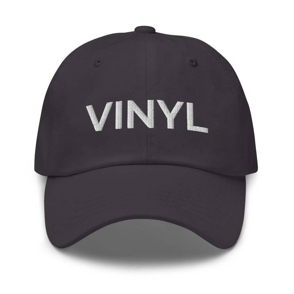 Vinyl Hat - Dark Grey