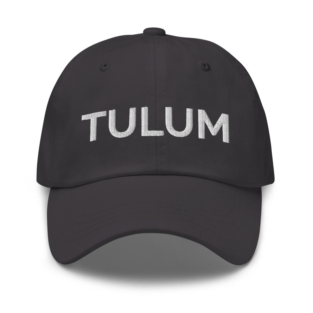 Tulum Hat - Dark Grey