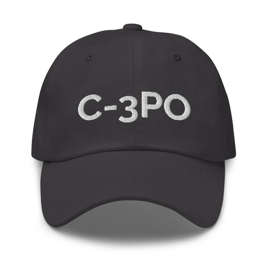 C-3PO Hat - Dark Grey