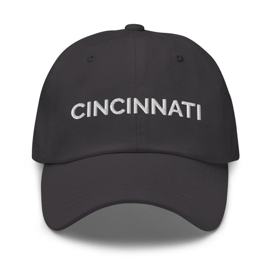 Cincinnati Hat - Dark Grey