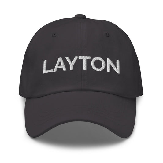 Layton Hat - Dark Grey