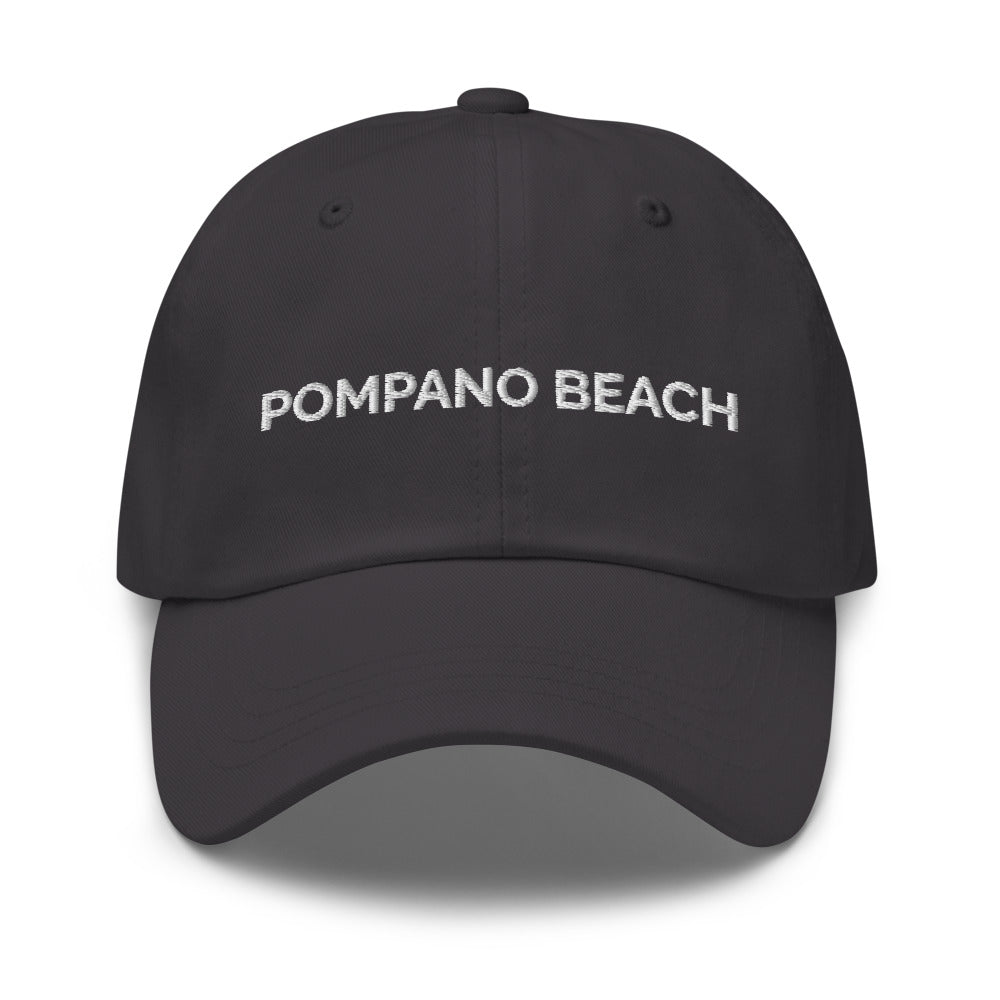 Pompano Beach Hat - Dark Grey