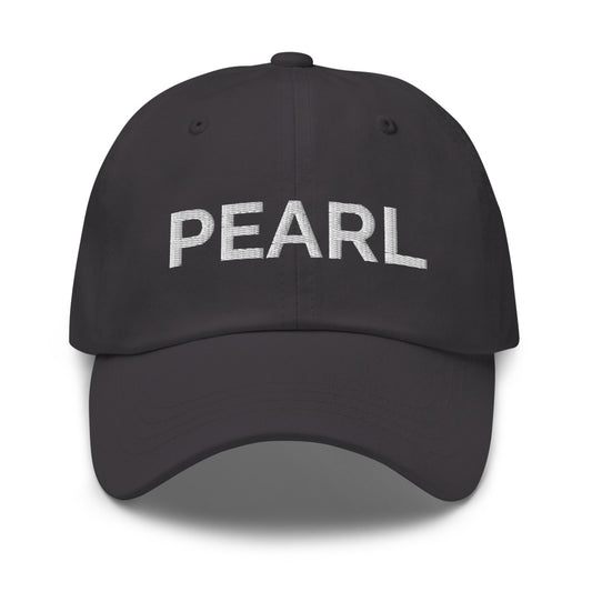 Pearl Hat - Dark Grey