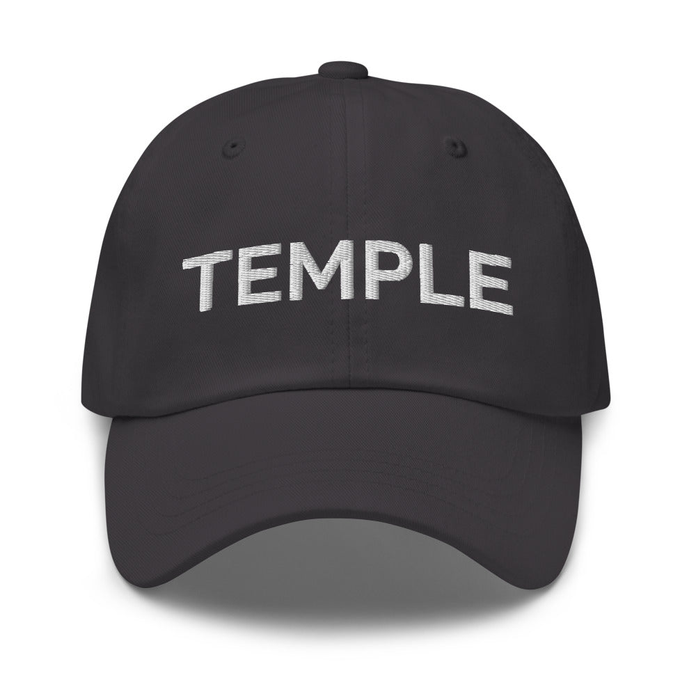 Temple Hat - Dark Grey