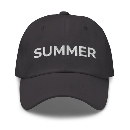 Summer Hat - Dark Grey