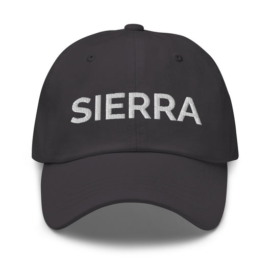 Sierra Hat - Dark Grey
