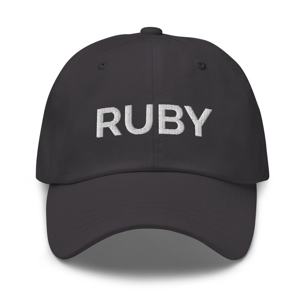 Ruby Hat - Dark Grey