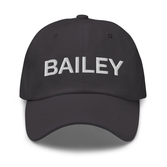 Bailey Hat - Dark Grey