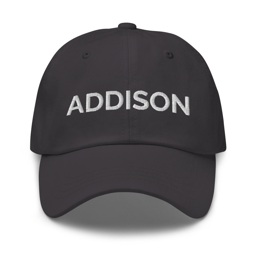 Addison Hat - Dark Grey