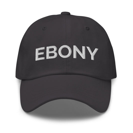 Ebony Hat - Dark Grey