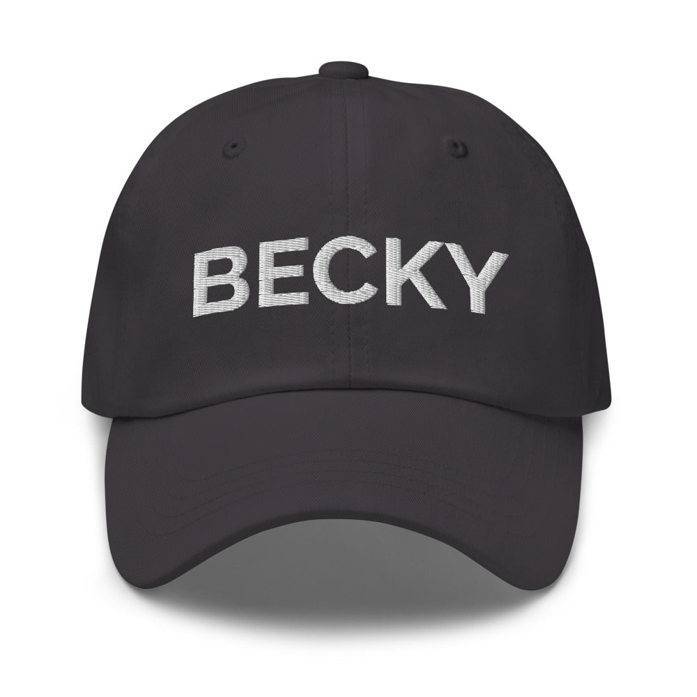 Becky Hat - Dark Grey