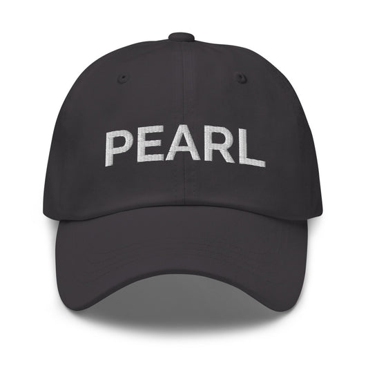 Pearl Hat - Dark Grey