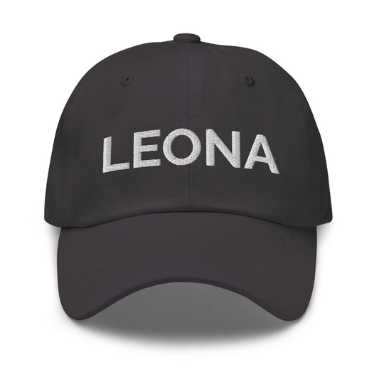 Leona Hat - Dark Grey