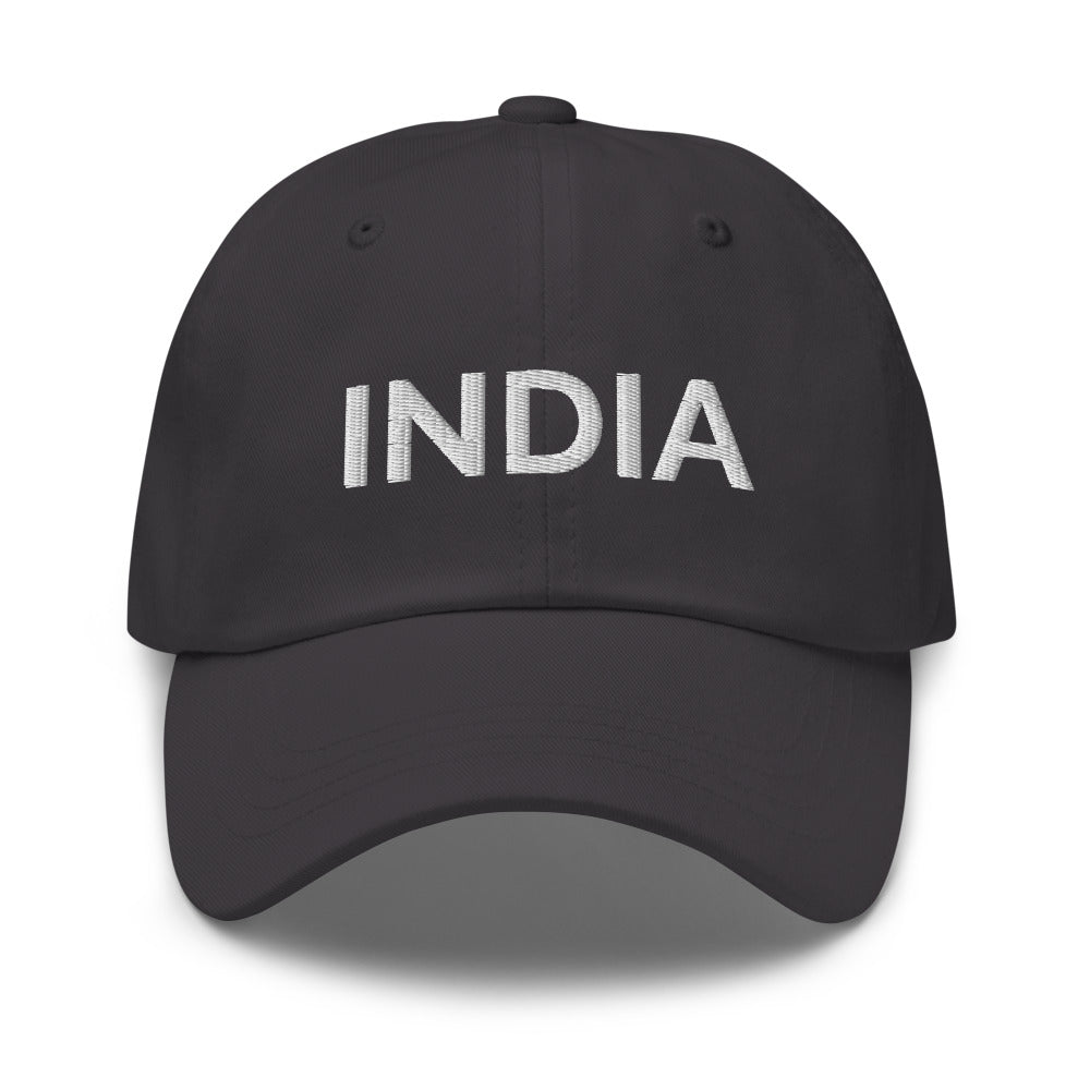 India Hat - Dark Grey