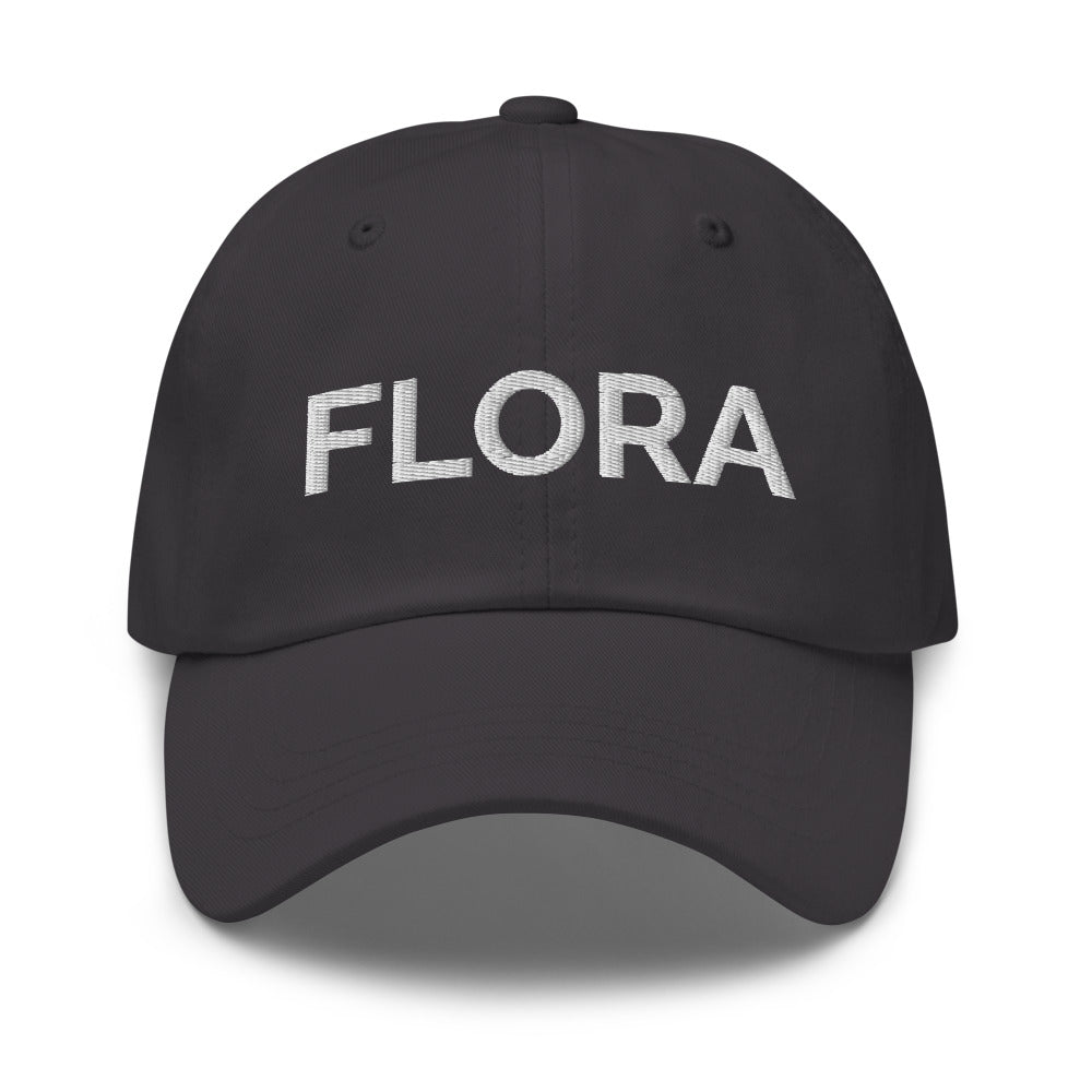 Flora Hat - Dark Grey