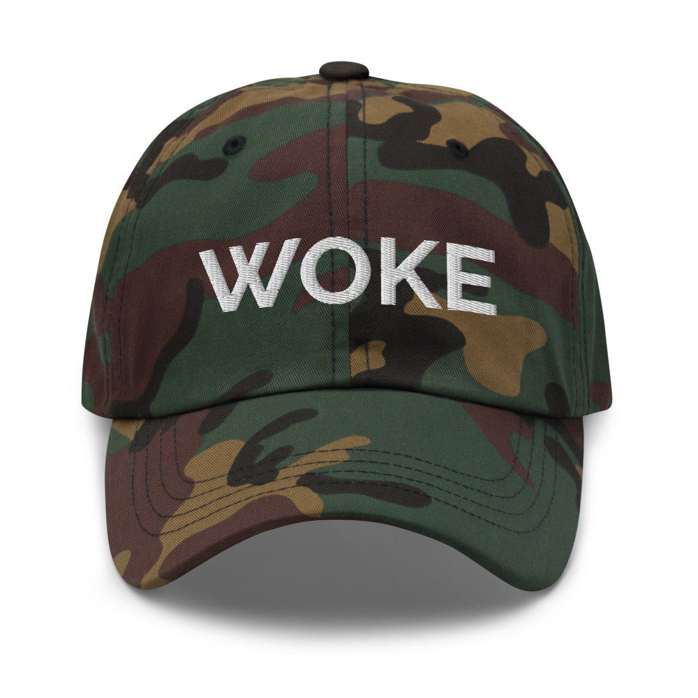 Woke Hat - Green Camo