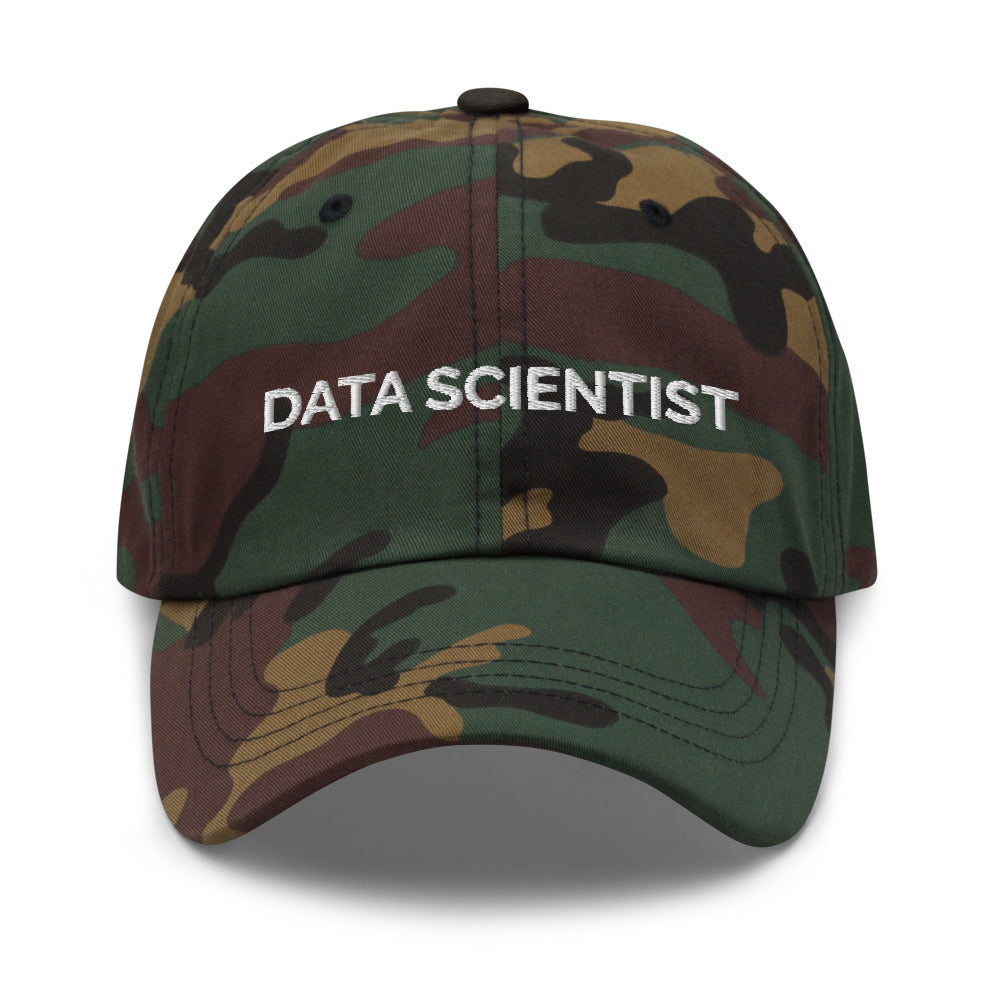 Data Scientist Hat - Green Camo