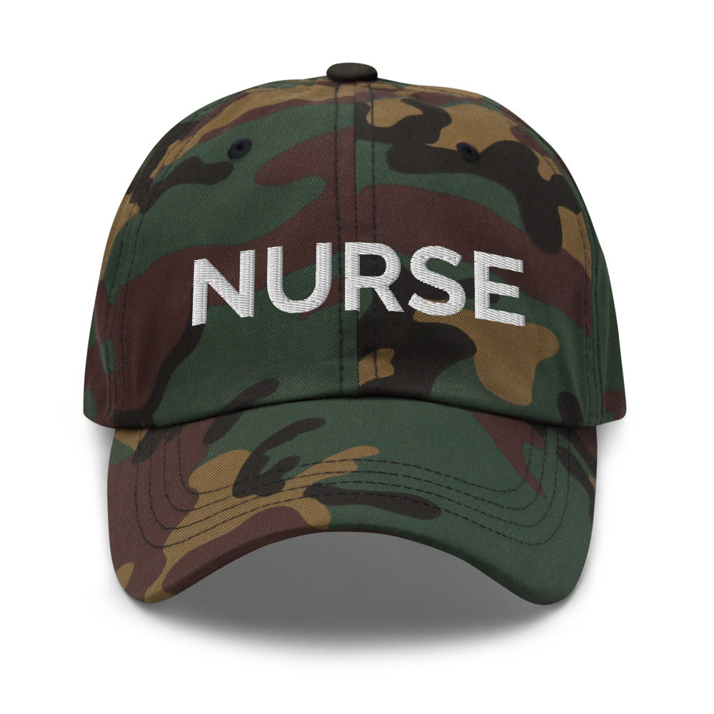 Nurse Hat - Green Camo