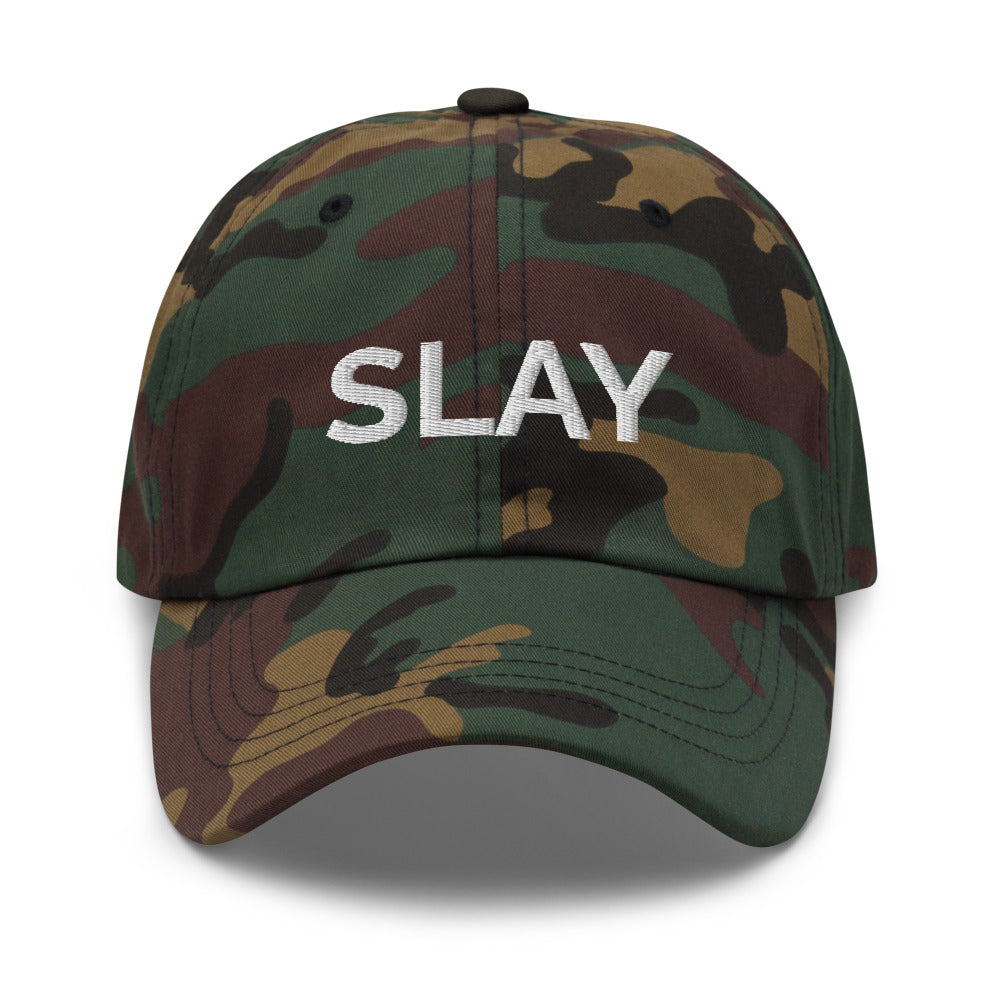 Slay Hat - Green Camo