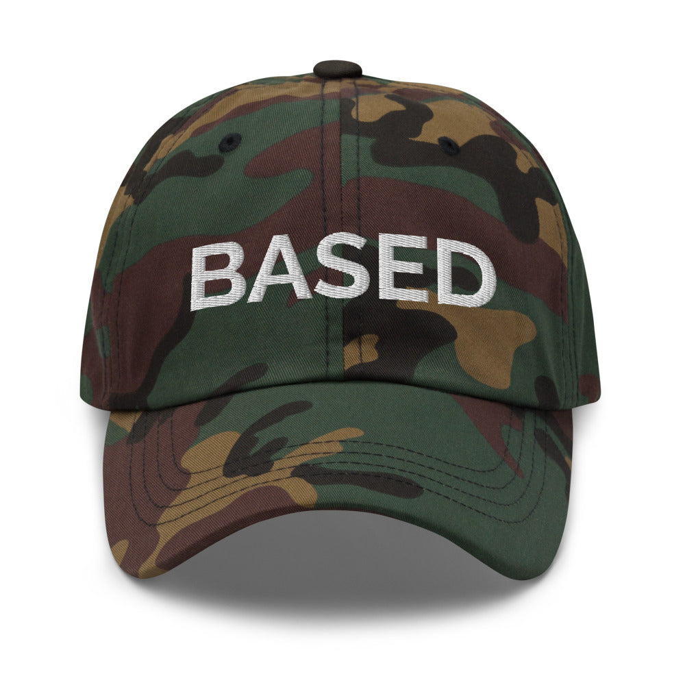 Based Hat - Green Camo