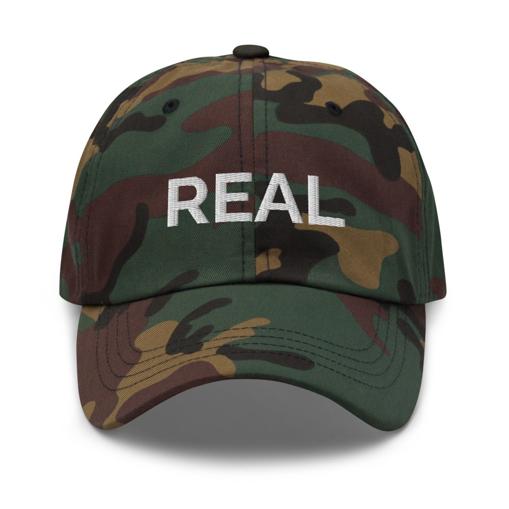 Real Hat - Green Camo