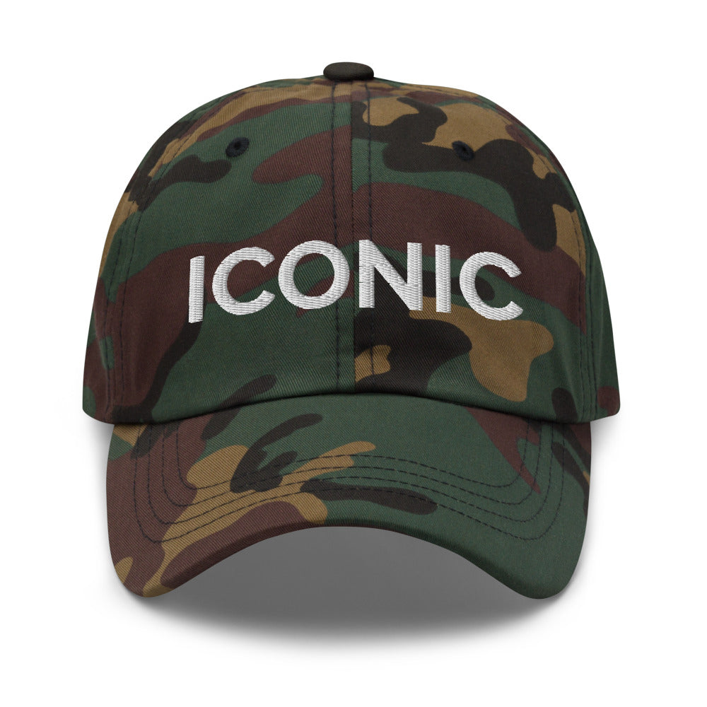 Iconic Hat - Green Camo