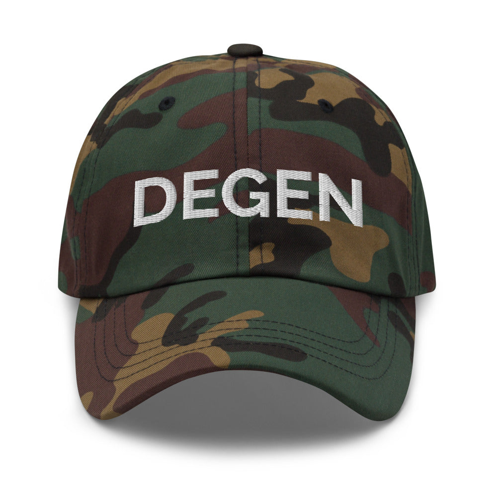 Degen Hat - Green Camo