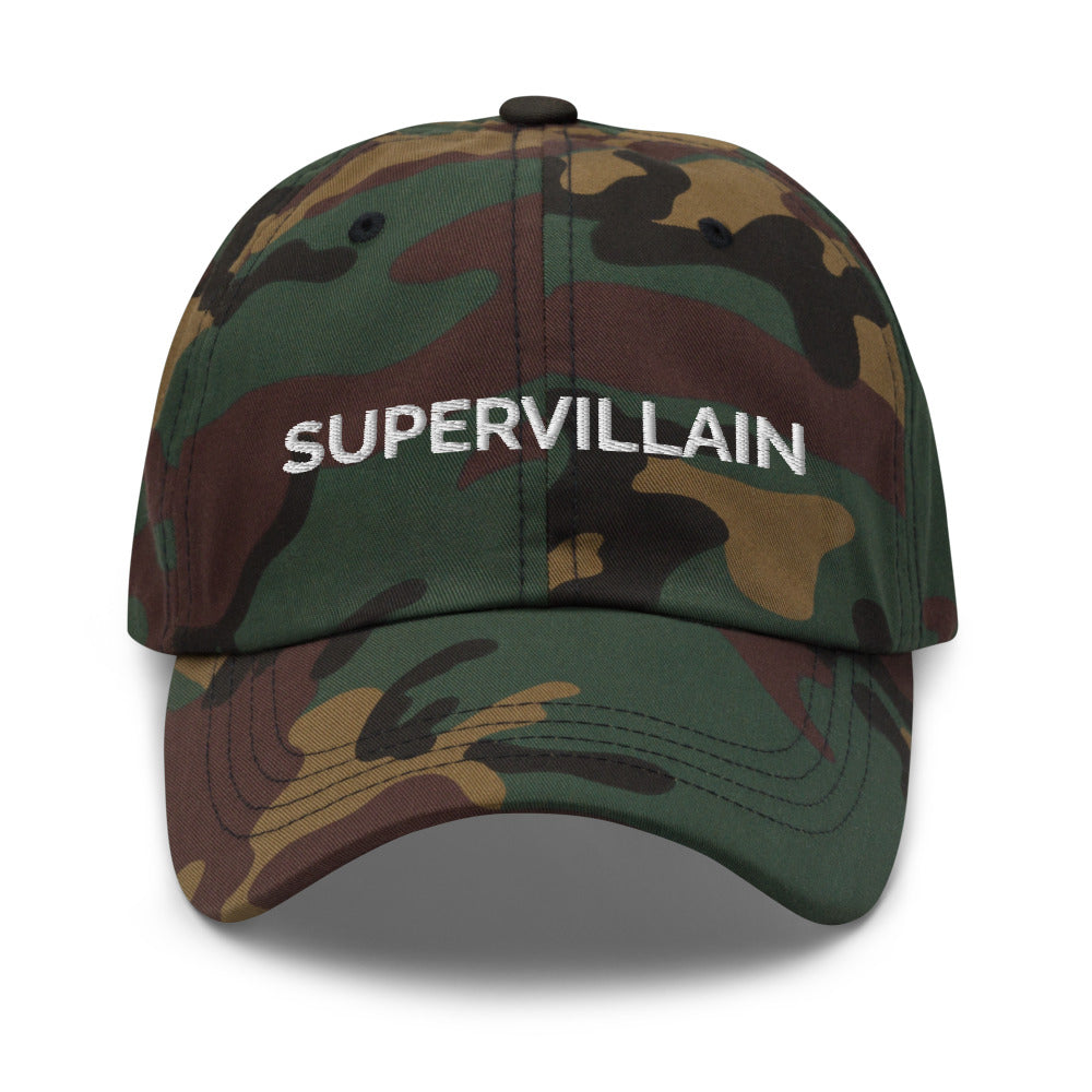 Supervillain Hat - Green Camo