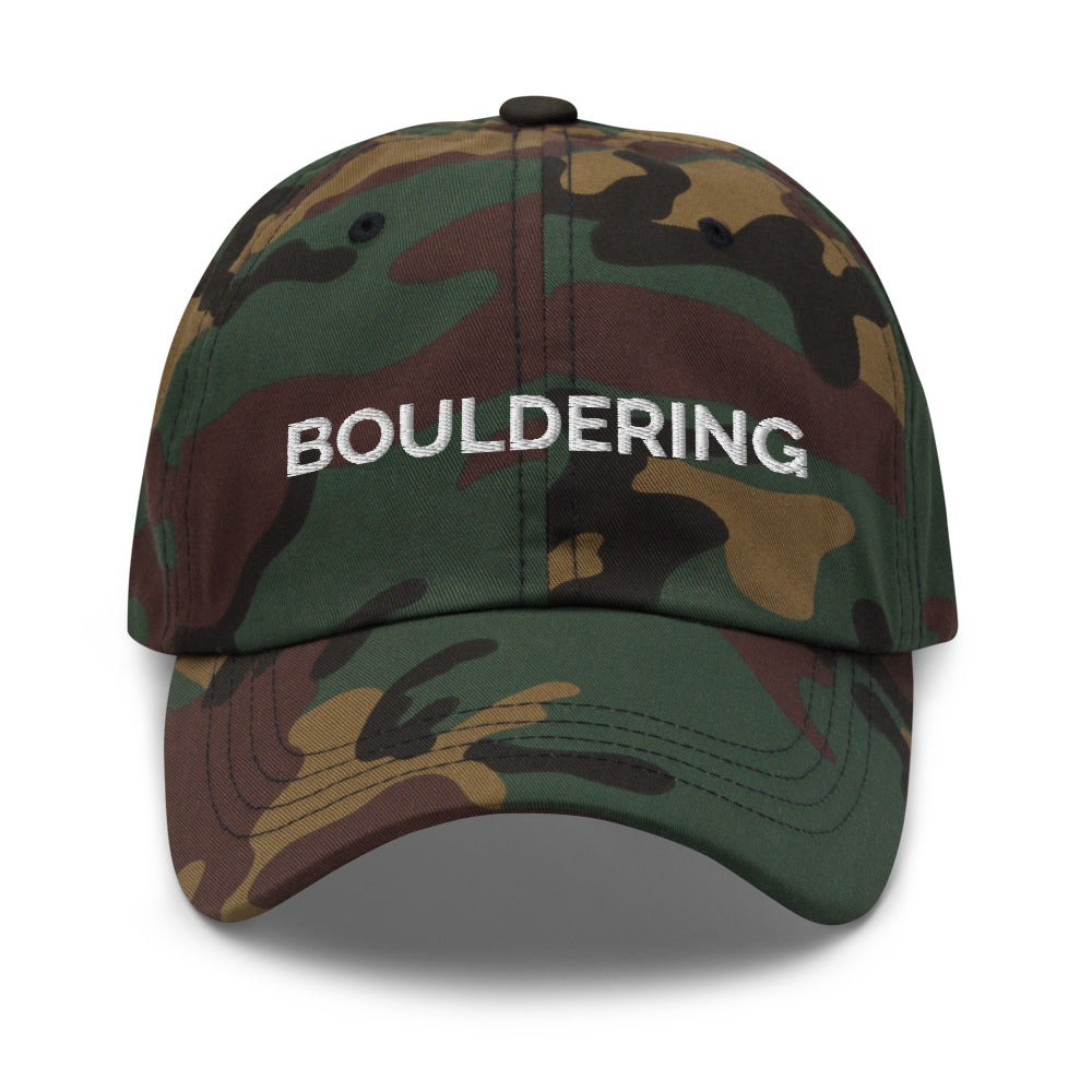 Bouldering Hat - Green Camo