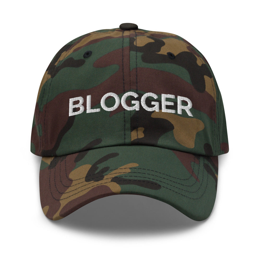 Blogger Hat - Green Camo