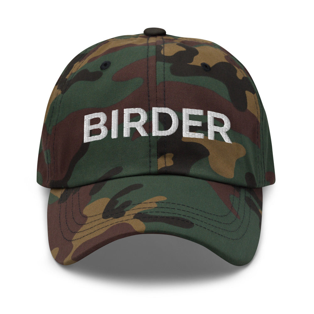 Birder Hat - Green Camo