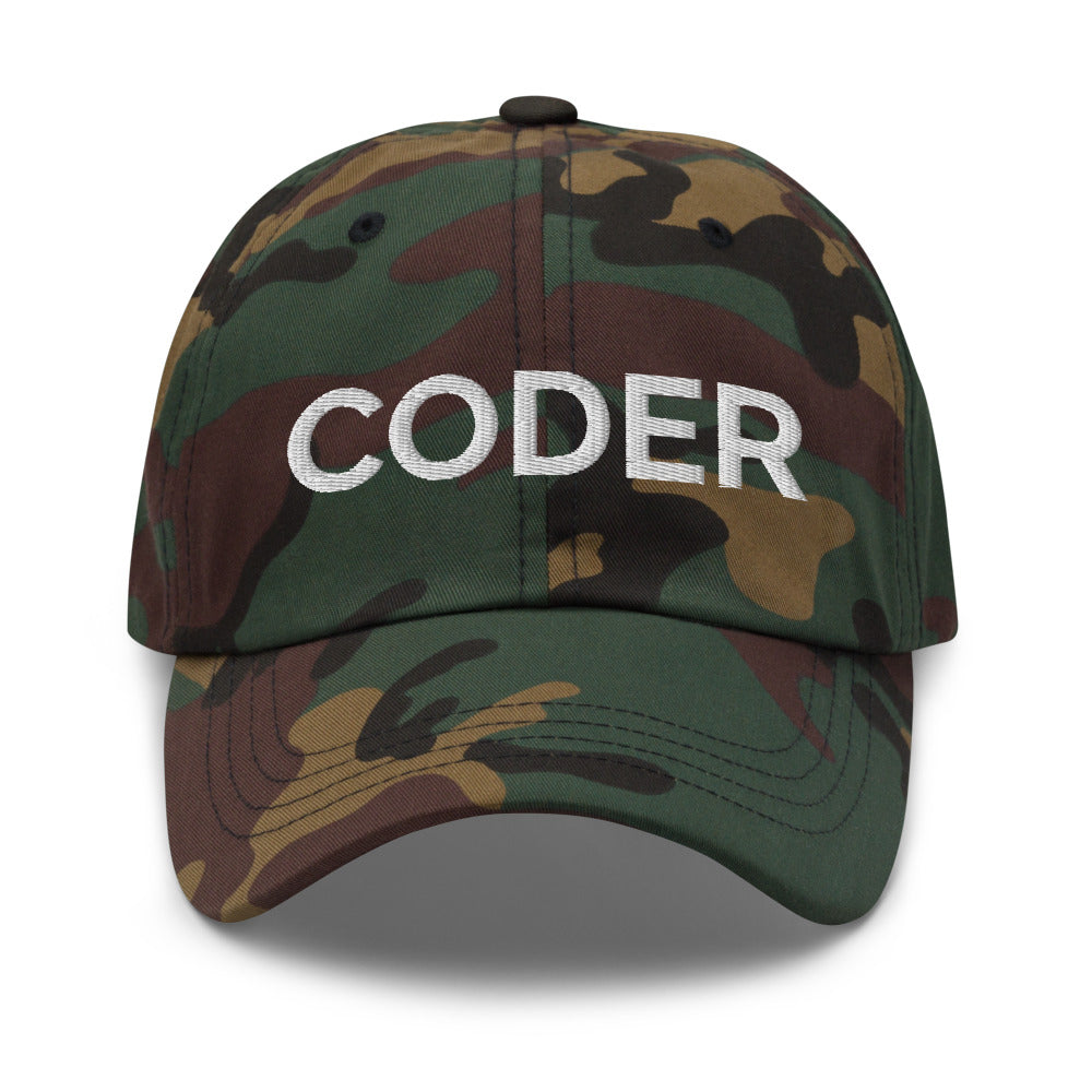 Coder Hat - Green Camo