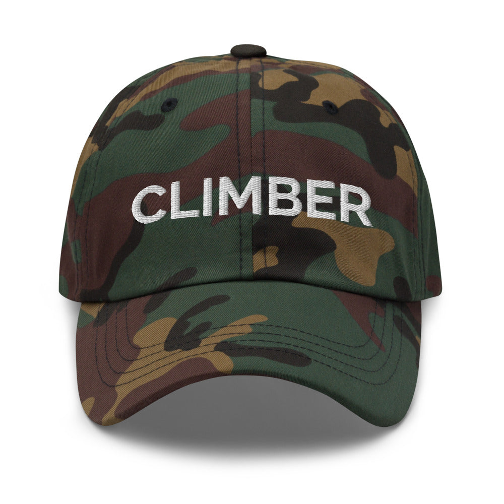 Climber Hat - Green Camo