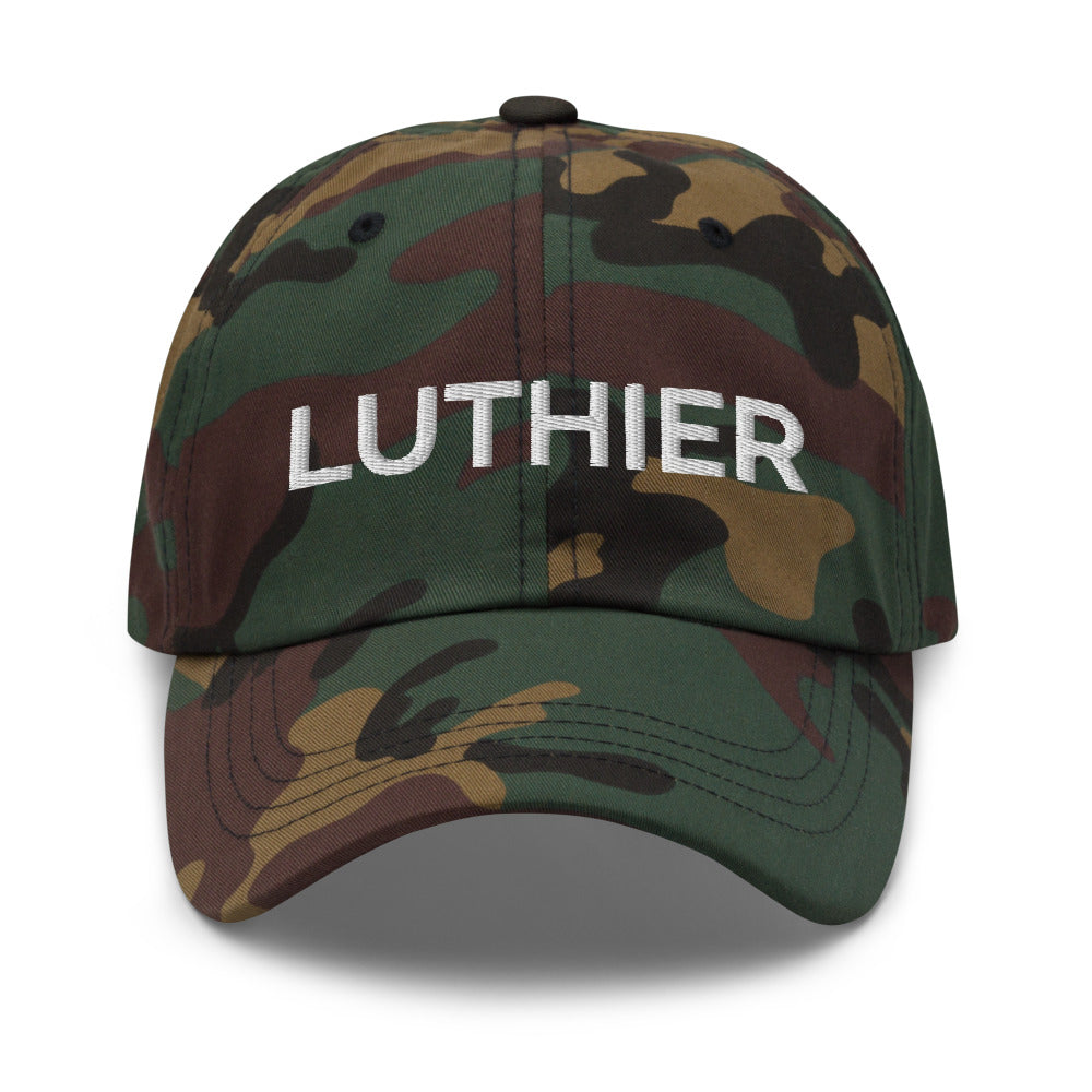 Luthier Hat - Green Camo