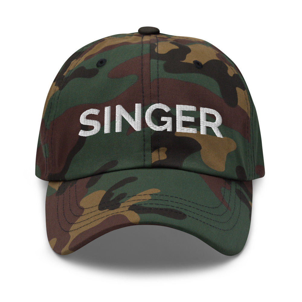 Singer Hat - Green Camo