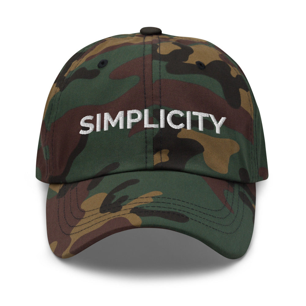 Simplicity Hat - Green Camo