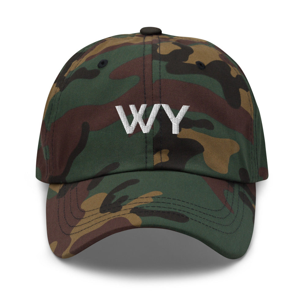 WY Hat - Green Camo