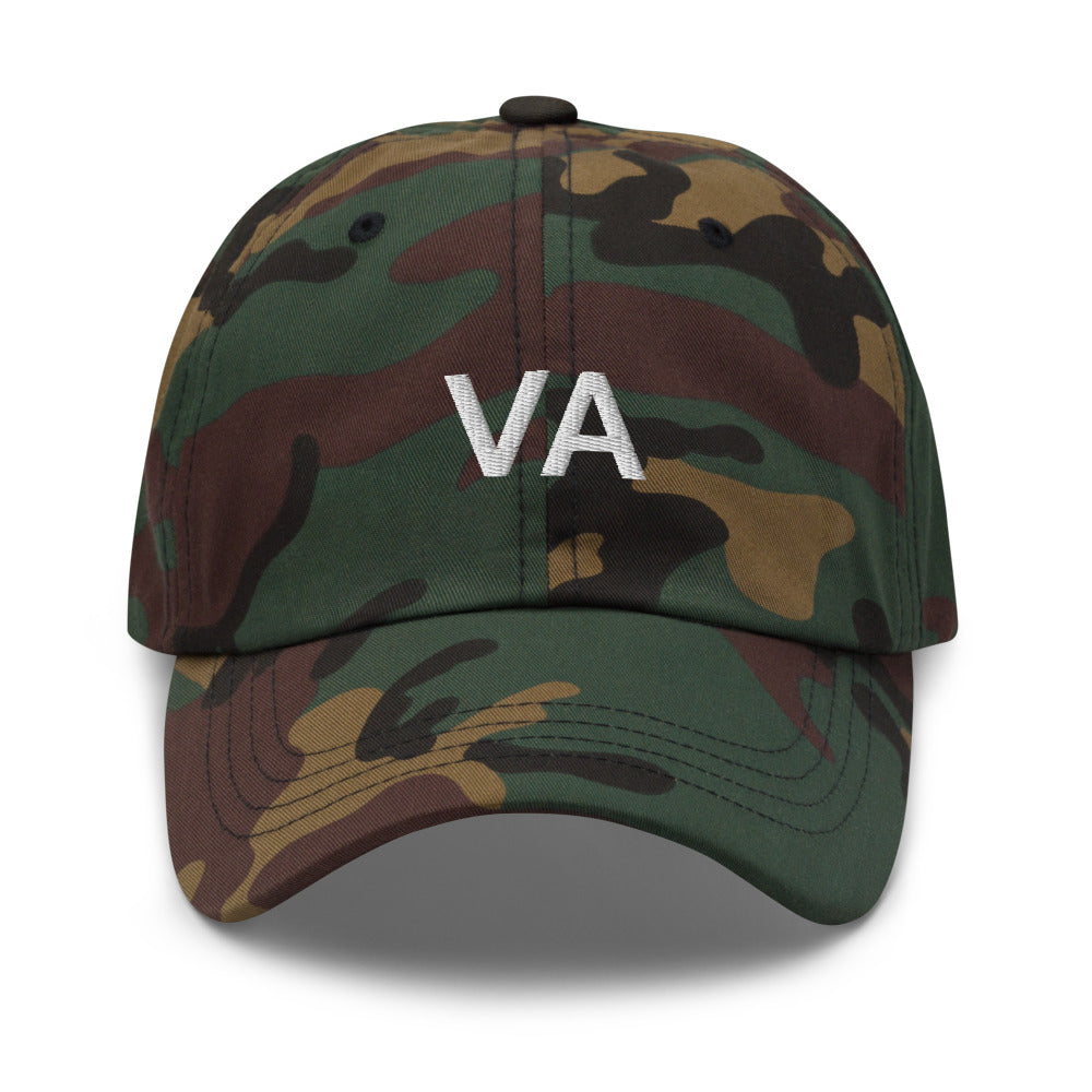 VA Hat - Green Camo