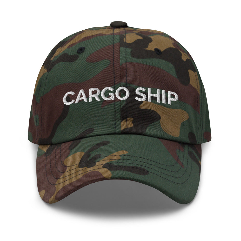 Cargo Ship Hat - Green Camo