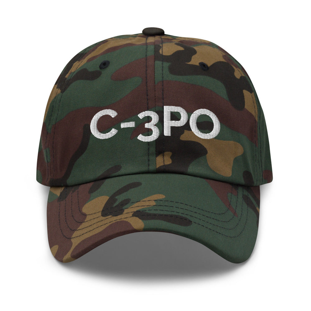 C-3PO Hat - Green Camo