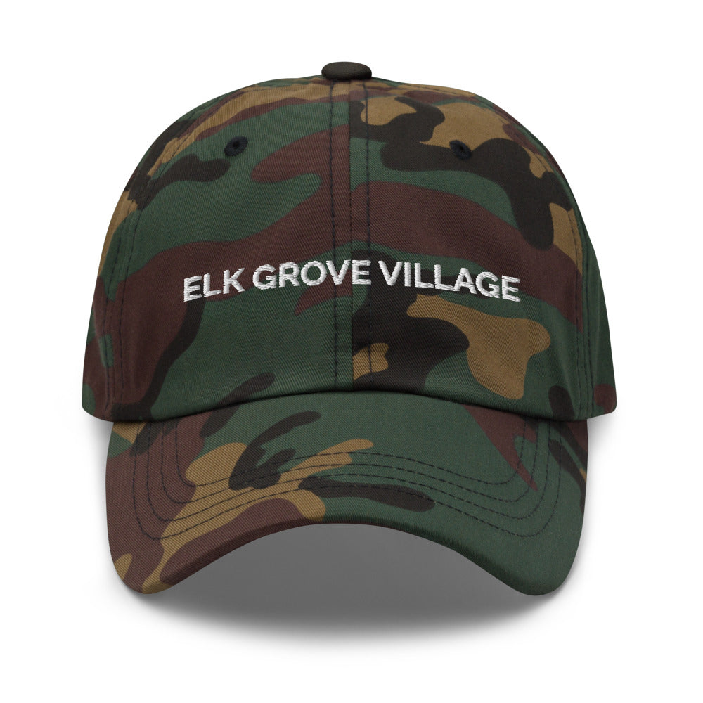 Elk Grove Village Hat - Green Camo