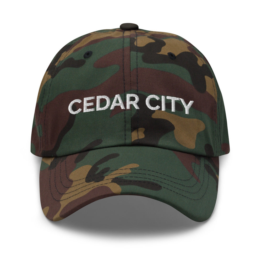Cedar City Hat - Green Camo
