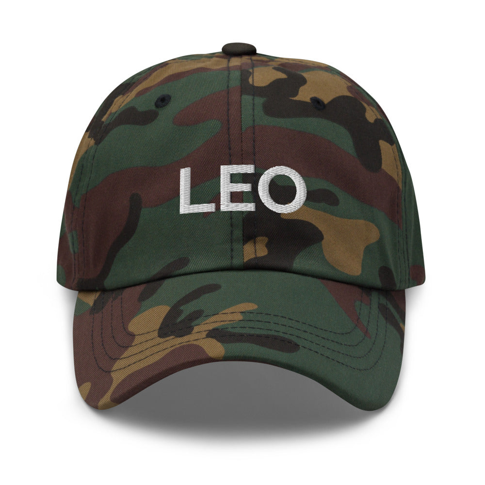 Leo Hat - Green Camo