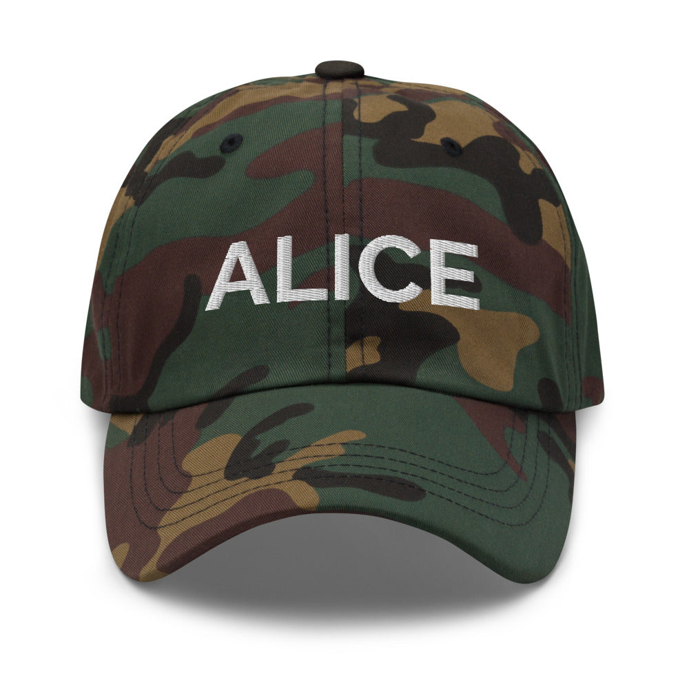 Alice Hat - Green Camo