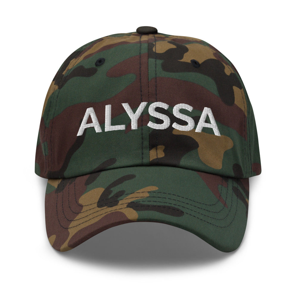 Alyssa Hat - Green Camo