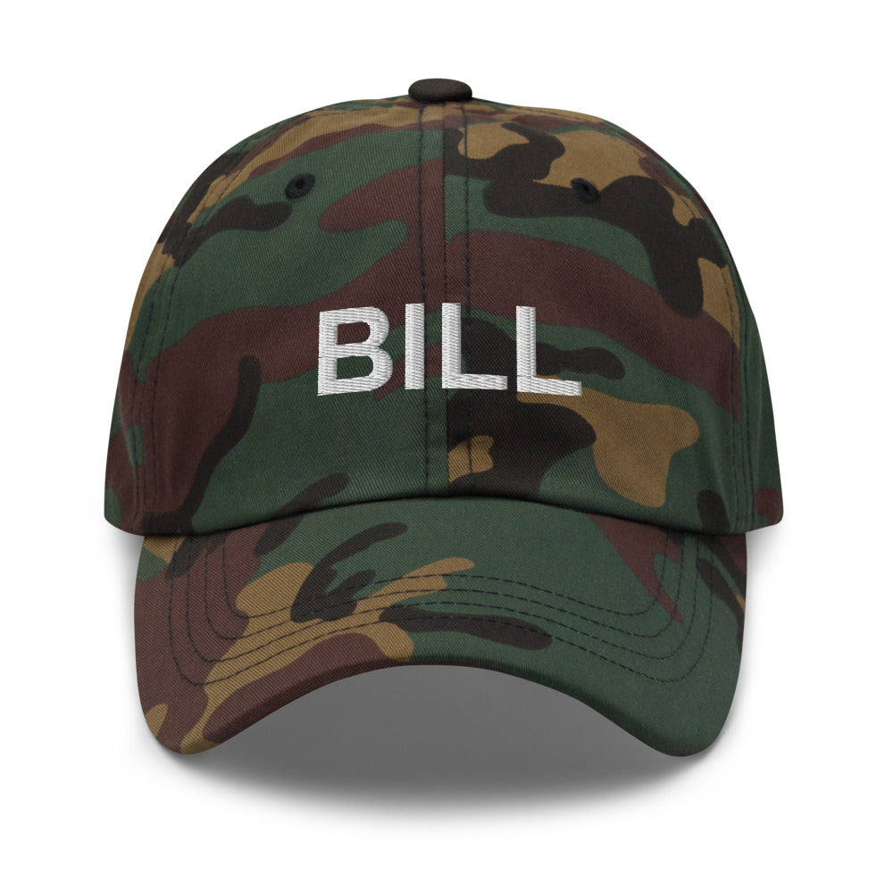 Bill Hat - Green Camo